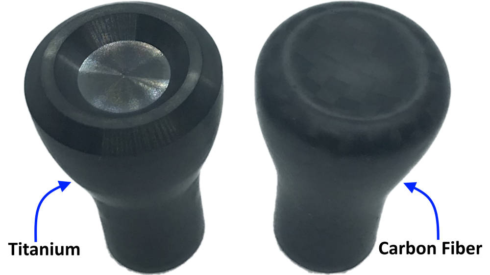 Bolt Knob (Intermediate) Genuine Carbon Fiber